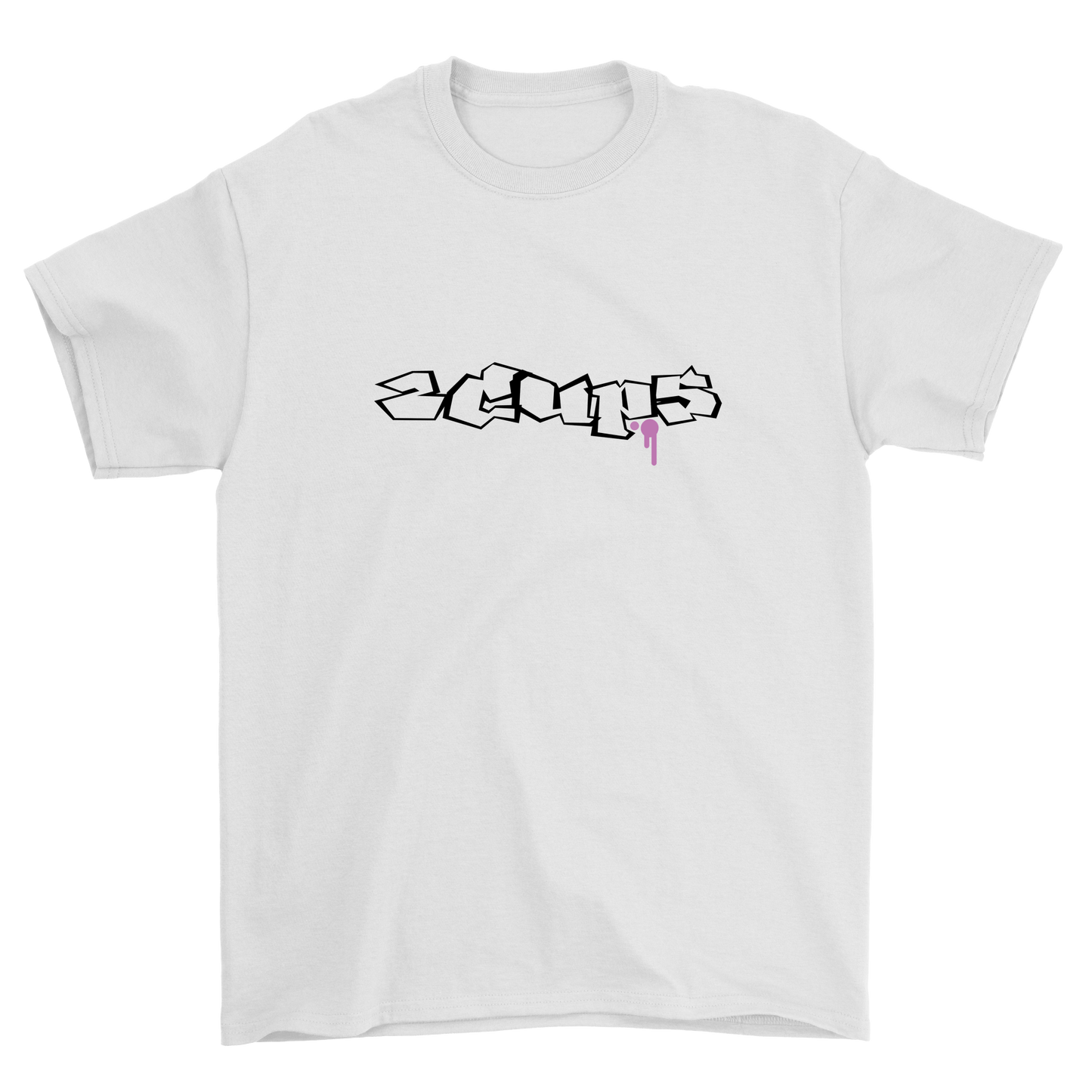 FACES T - SHIRT | white - 2CUPS