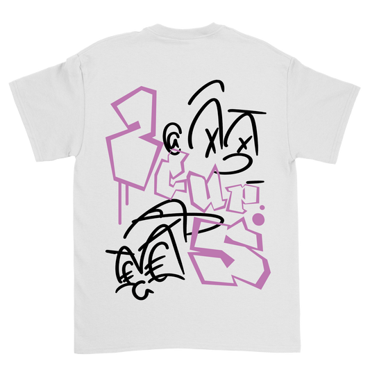 FACES T - SHIRT | white - 2CUPS