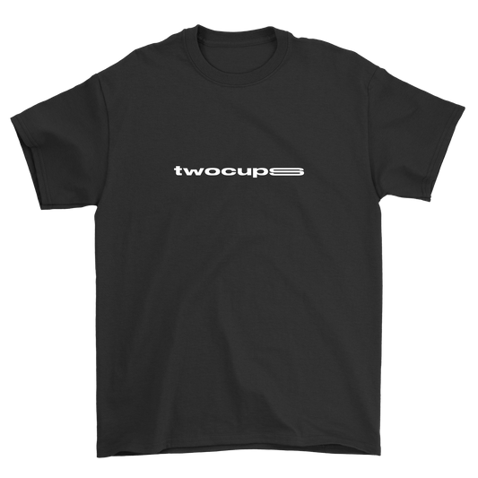 TWOCUPS T - SHIRT black - 2CUPS