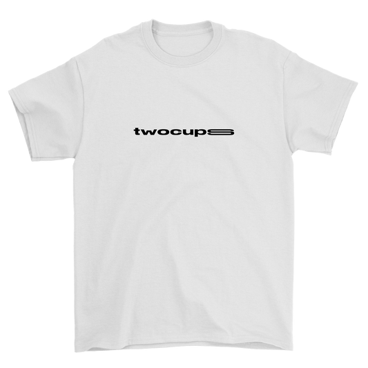 TWOCUPS T - SHIRT white - 2CUPS